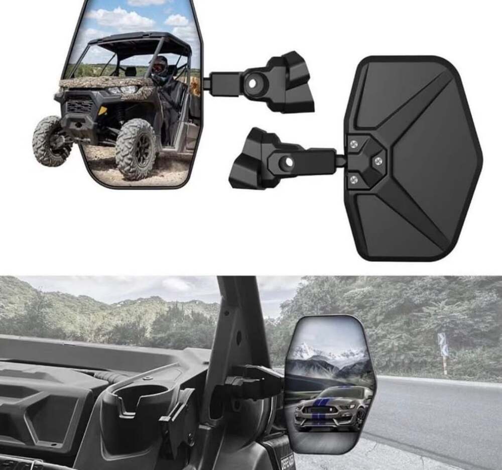 Can-Am Defender HD5 HD7 HD8 HD9 HD10 Side Mirrors 2016-2025 715008101 Pair